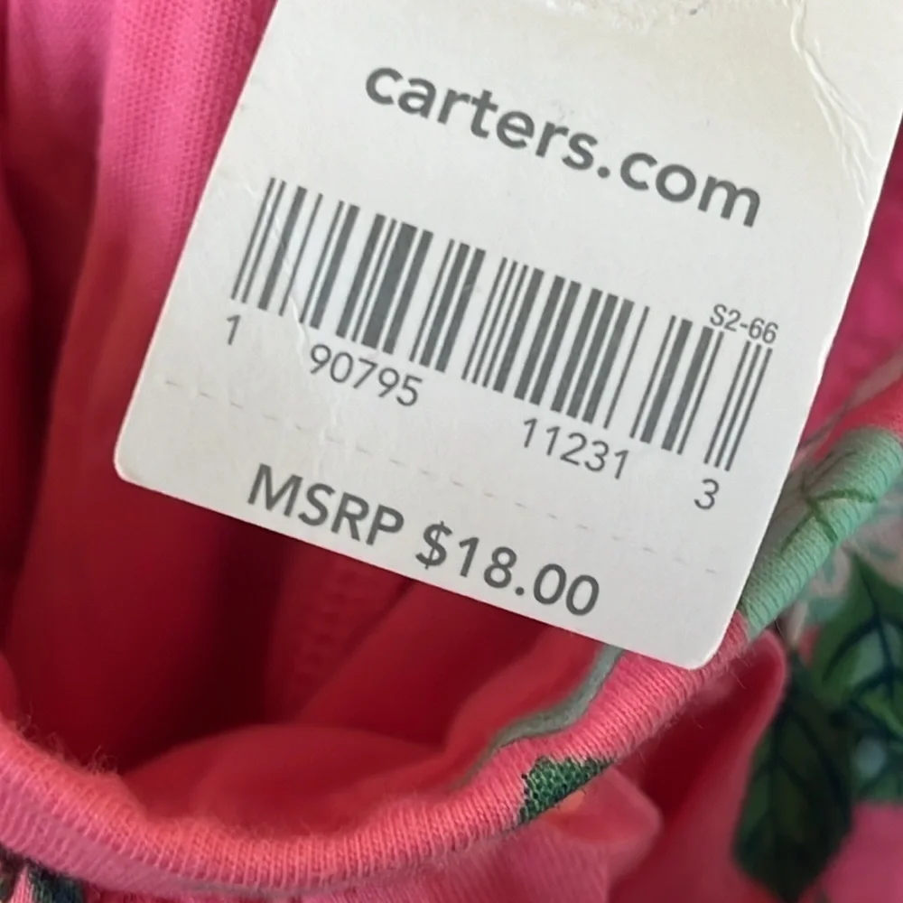 Brand New Disney Blue Minnie Mouse Shirt & Carter’s Pink Floral Skort Skirt
